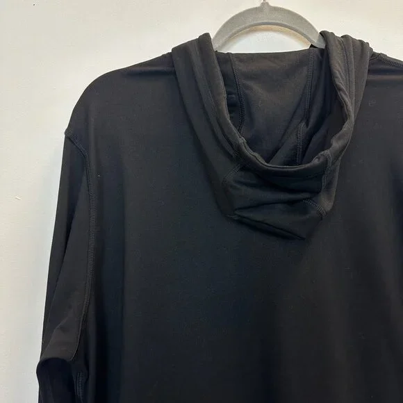 Polo Ralph Lauren P Wing Performance Black Hooded Long Sleeve T Shirt Medium - Picture 10 of 16